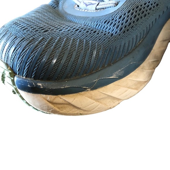 HOKA One Mens Bondi 7 Running Tennis Shoes Size 12 - Picture 7 of 14